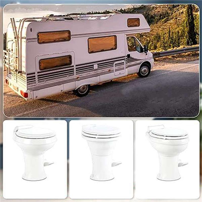 High-Quality RV Toilet Seal & Flange Kit - Perfectly Compatible With RV 300/310/320 Series Toilets Easy To Use-A87Q