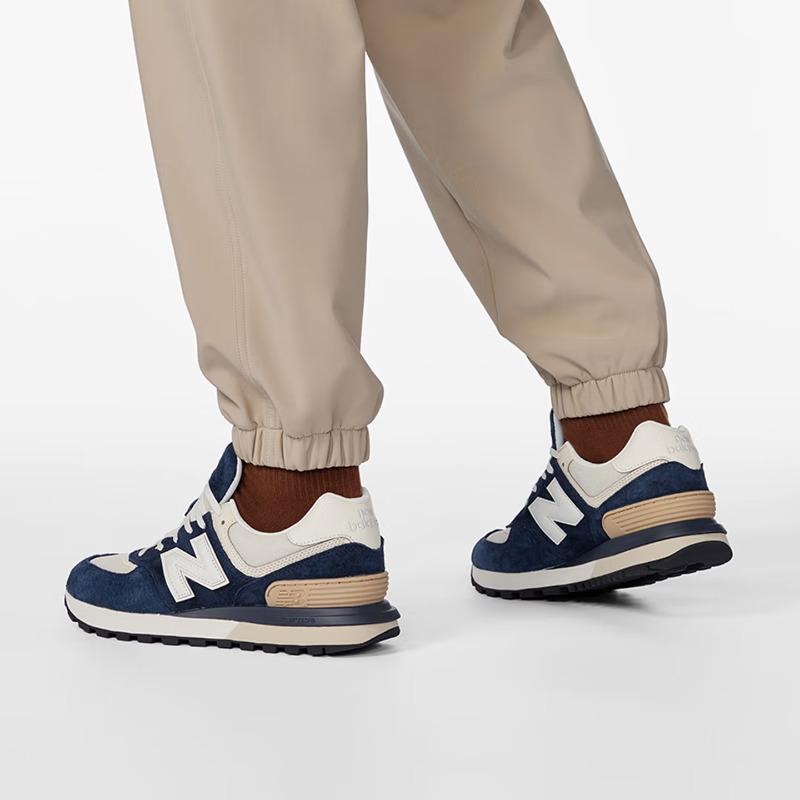 NEW BALANCE Мужские и женские кроссовки на толстой подошве, весенние, дышащие, для пар, ретро, классические, универсальные, спортивные и повседневные U574LGRN
