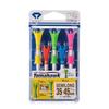 DAIYA GOLF Tomahawk Tee height Type B Semi-Long (5 tees) - Tee-up 35-45mm - TE-509B (Cup color)