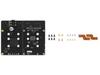 X1011 PCIe к M.2 NVMe четырехпортовая плата расширения SSD для Raspberry Pi 5