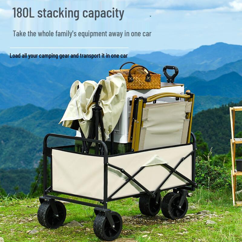 Folding Outdoor Utility Wagon