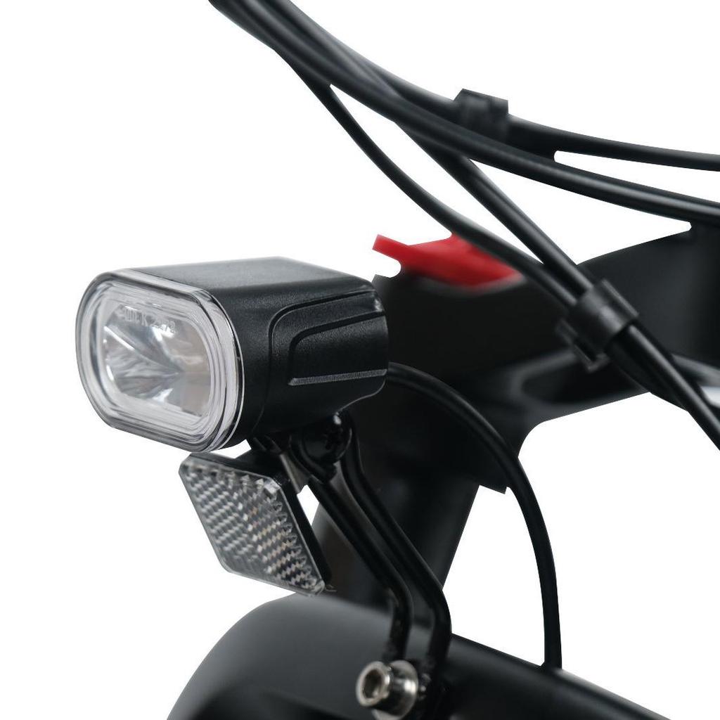 Elekwheels E5 Multi Terrain Electric Bicycle 250W  Motor 48V12.8Ah Lithium Battery Urban Commuting Electric Bike 20"*4.0 Fat Tires EBike