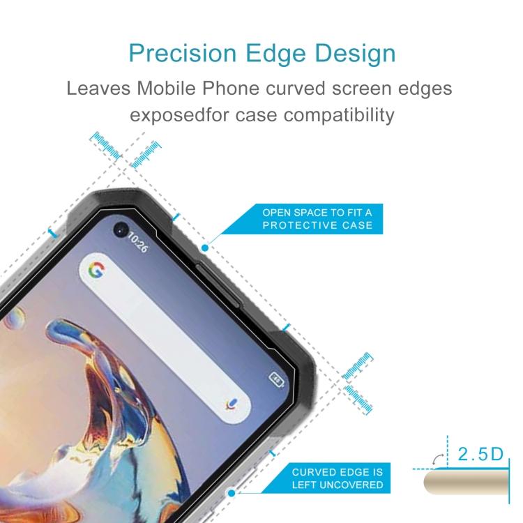 Для Unihertz Tank/ Tank 2/ Tank 3 10 шт. 0,26 мм 9H 2,5D пленка из закаленного стекла