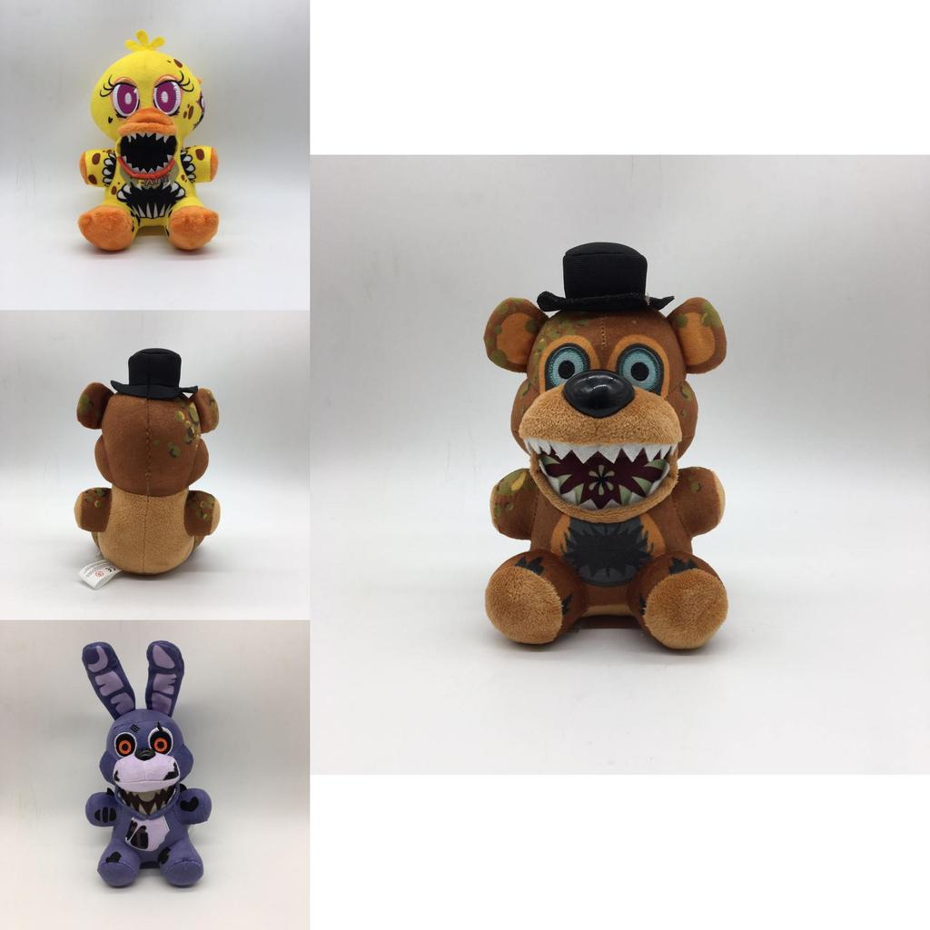 Five Nights At Freddy's Plush Toy Stuffed Animal Chica Bonny Foxy Soft Cute 18cm