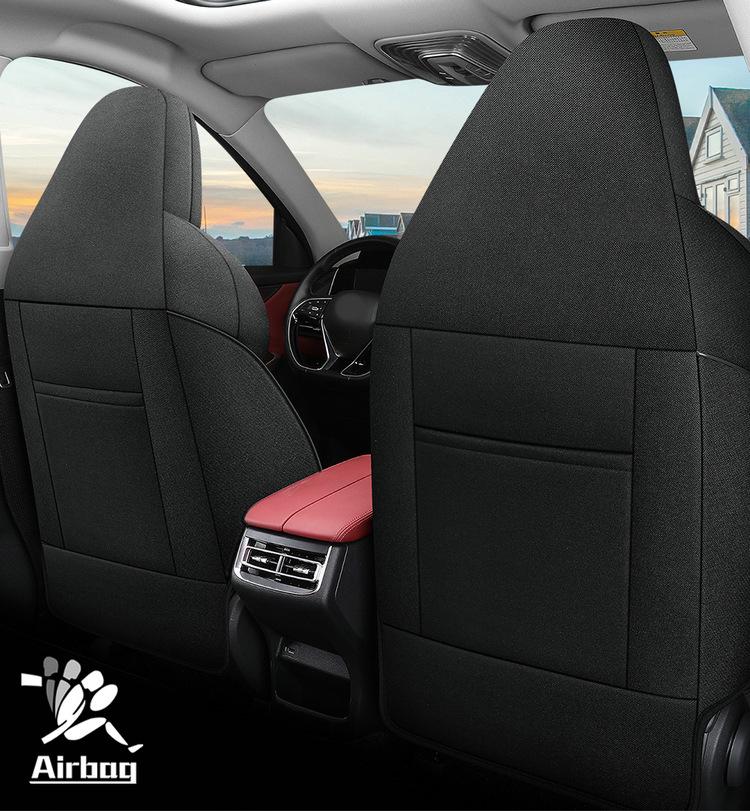 Всесезонный льняной чехол на сиденье для пятиместного автомобиля Changan CS55PLUS