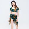 TS JYL-BK019 Бохо Стиль Трехкомпонентный Бикини, Сексуальный Легкий Купальник Для Пляжного Отдыха