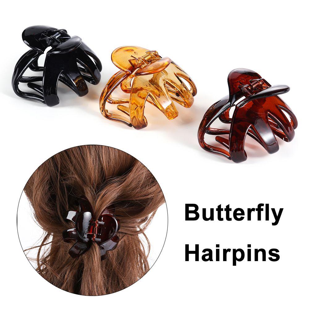 Tool Pro Salon Fix Hair Accessories Hairdressing Butterfly Hairpins Updo Clamps Hair Crab Claw