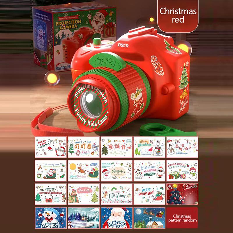 Детский рождественский проектор, камера, игрушки, детский рождественский подарок, проекционные лампы, проектор, камера