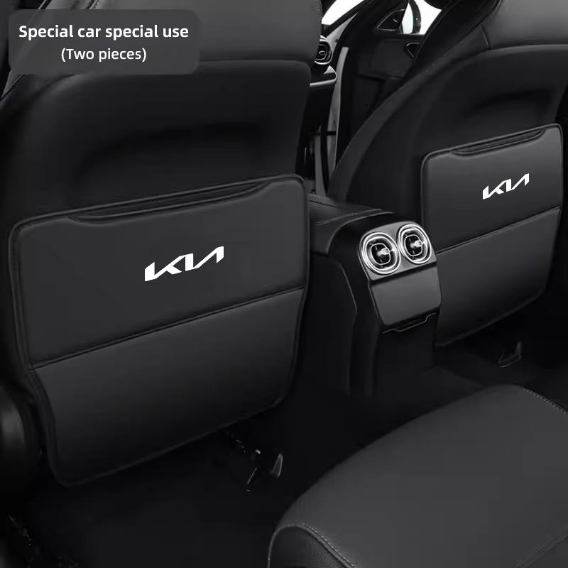 Car Seat Rear Anti Kick Pad Dirt Scratch Resistant Pad Valve For KIA K9 Sportage Niro K5 Carnival EV6 EV9 EV3 K8 Stinger Forte sdvc80