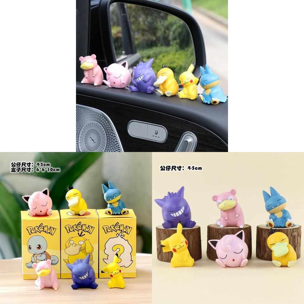 Pvc Pokemon Figures Set For Kids Toy Collection And Car Decoration