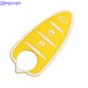 Jingyuqin Автомобильный брелок для ключей Резиновая накладка Чехол 3 кнопки для Alfa Romeo Mito Giulietta 159 GTA Чехол Чехол