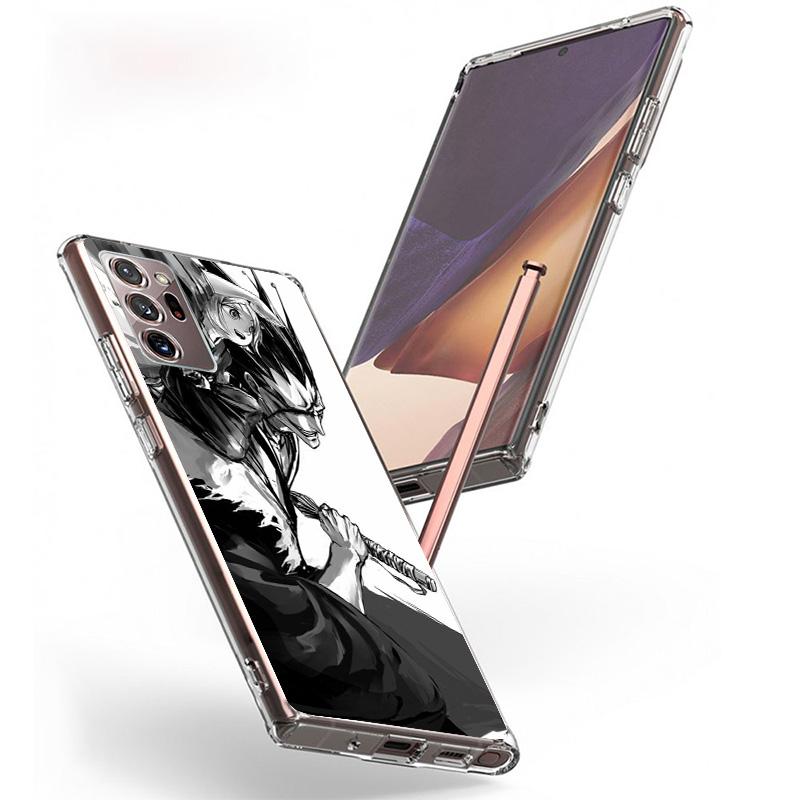 Bleach Zaraki Kenpachi Phone Case For Samsung Galaxy S26 S25 Edge S24 S23 Ultra S22 Plus S21 S20 FE Soft TPU Back Cover Funda Ga