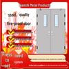Class A Double Leaf Steel Fire Doors for Electrical Rooms and Pipe Shafts: Installation and Measurements