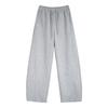 Gray Sweatpants for Women In Autumn and Winter Plus Velvet New Slim Drawstring Sweatpants Straight Wide-leg Casual Pants