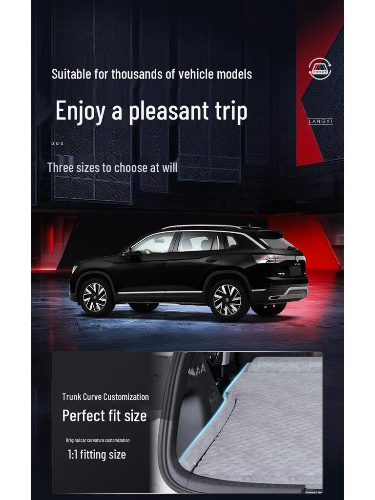 Car Inflatable Mattress for Trunk and Rear Seat - Suitable for SUVs, Foldable Sleeping Pad