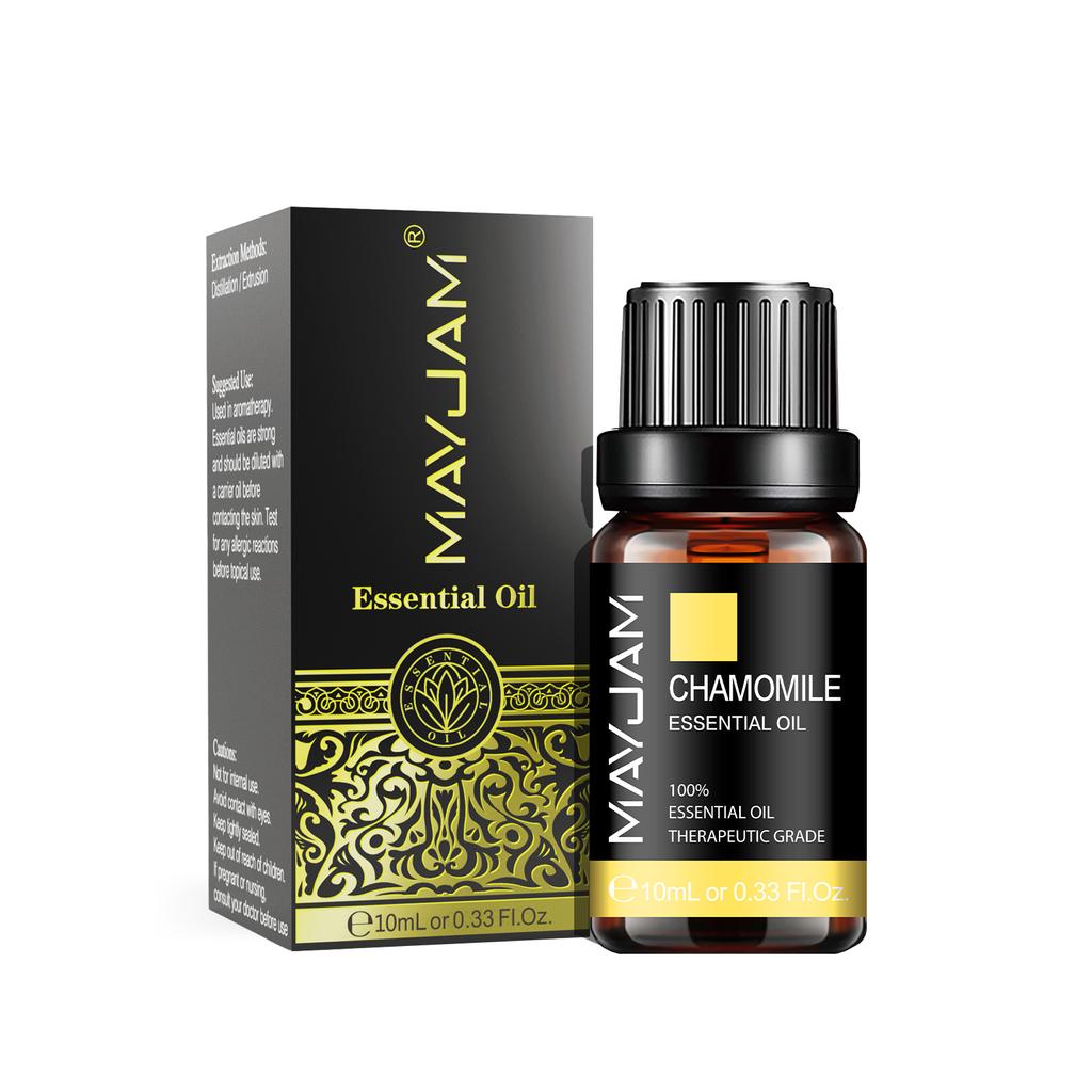 MAYJAM 10ML Eucalyptus Vanilla Essential Oils for Aromatherapy Air Fresh Diffuser Spa Massage Skin Care Lavender Jasmine Rose Aroma Oils