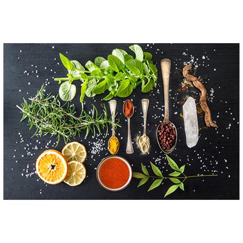 Kitchen Posters Variety of Seasoning Spoon Art Canvas Print Painting Wall Picture Living Room Modern Home Decoration Unframed