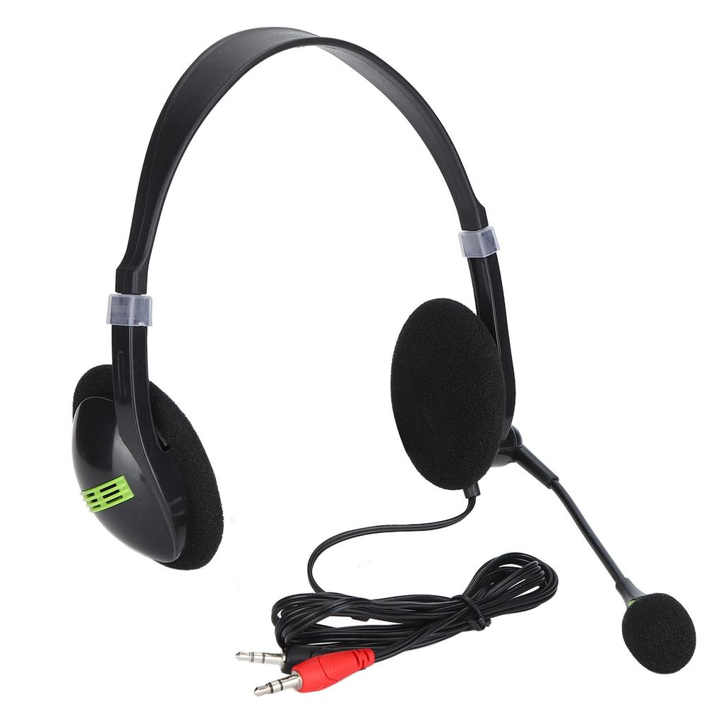SY440MV Wired Headset 3.5mmUSB Customer Service Over Ear Headphones with Noise Cancelling