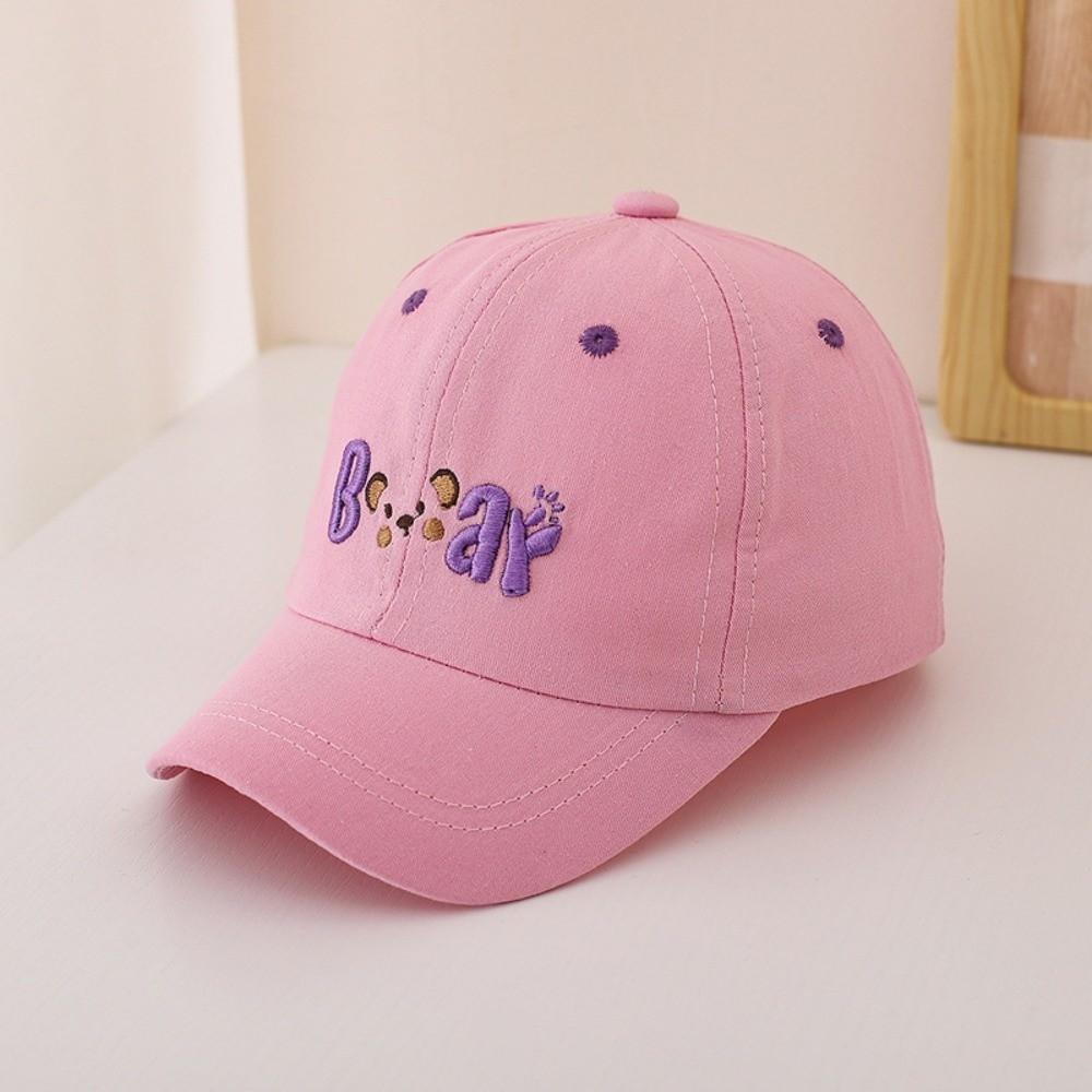 Sun Protection Kids Baseball Hat Letter Embroidered Sun Visor Hats Cartoon Duck Tongue Cap Kids