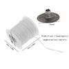 Party Oil Lamps Making Supplies Candlestick Sustainer Tabs Cotton Wick Wax Candle Core Square Braid