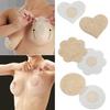 5 пар женских невидимых лент для подтяжки груди в форме сердца, круглые наклейки на бюстгальтер, накладки на соски