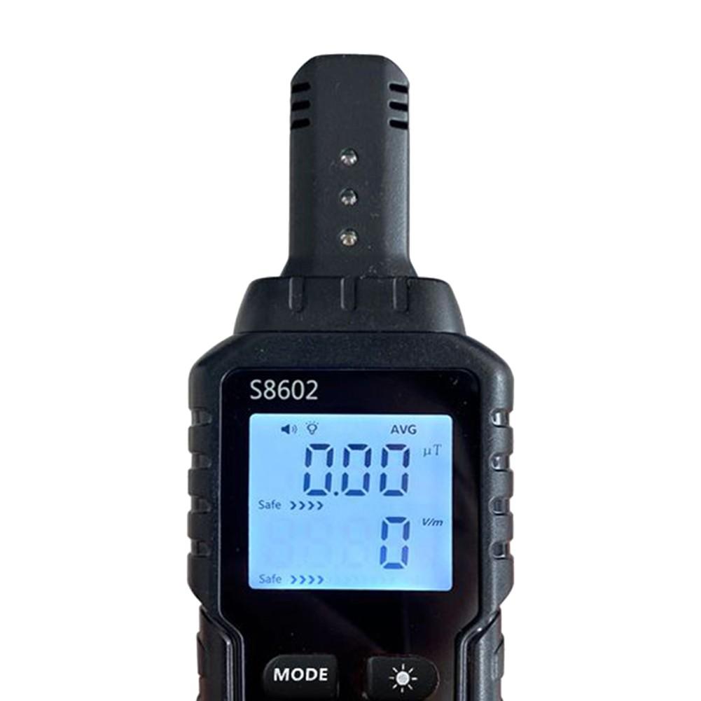 Цифровой дозиметр радиации 3 в 1, счетчик Гейгера, ЭДС, электромагнитное излучение