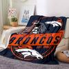 1pc Blanket - Denver Broncos LOGO Print Design,Lightweight Blanket for Sofa,Bed- Soft &Warm,Gift for All Seasons