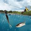 10pcs 75mm/2.9inch Outdoor Soft Fishing Lures Artificial Tackle Fish Bait