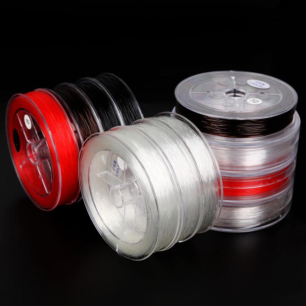 Эластичная леска Прозрачная хрустальная бисерная нить для изготовления браслетов и ожерелий своими руками