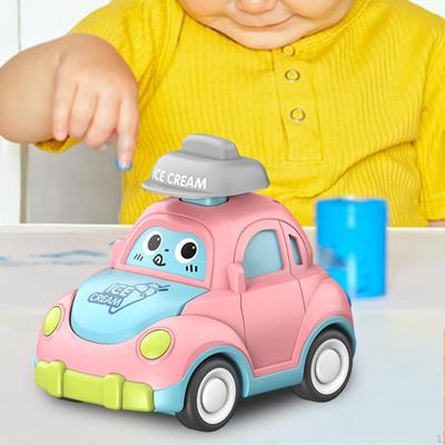 Машинка для детей, мультяшный автомобиль для раннего обучения и игры