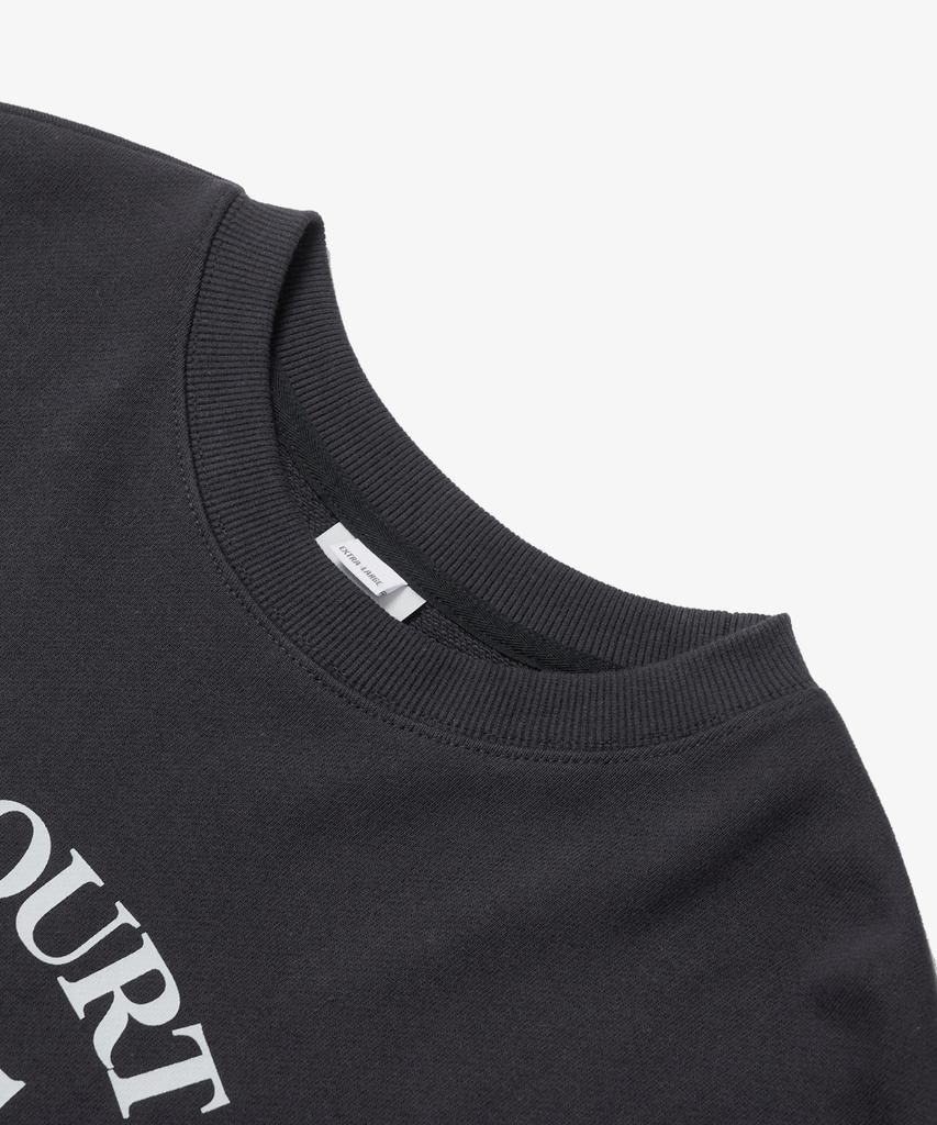 CRITIC Symbol Court Sweatshirt Charcoal