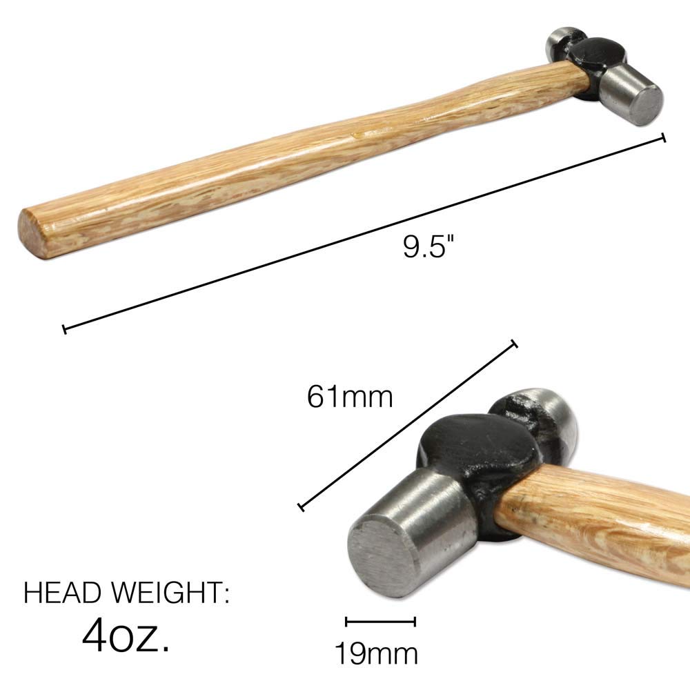 Beadsmith V-HAM01 Шариковый молоток ювелирный PEIN 48-3-4 дюйма