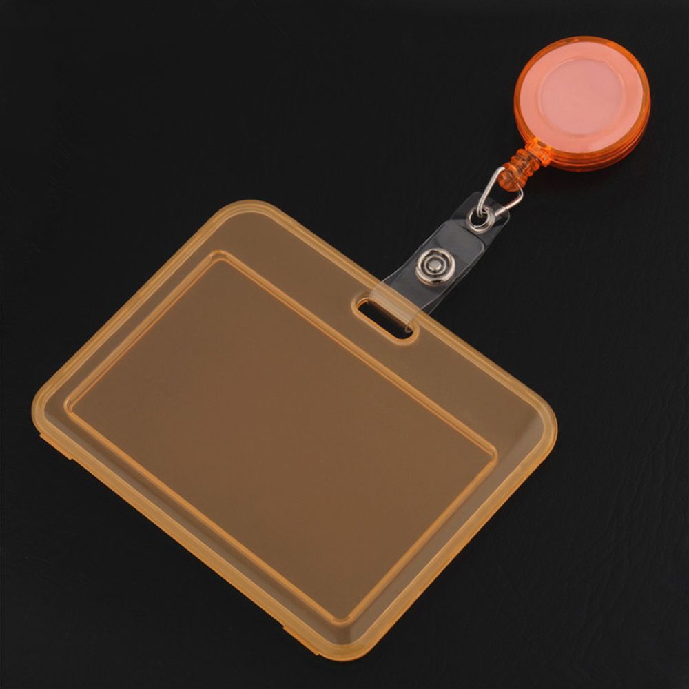 School Supplies Bus Card Holder Transparent Card Cover Student Card Sleeves Credit Cards Protector