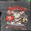 49ers Таз Looney Tunes Плохой до мозга костей Репринт 1994 Редкая Мужская Женская Унисекс Футболка