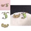 Charming Animal Shaped Alloy Brooch Unique Cartoon Character Pin For Pets And People