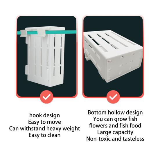 Гидропонная корзина, держатель для водных растений, эстетический аквариум, держатель для выращивания аквапоники, украшения для акваскейпа