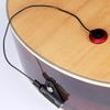 Легко установить пьезоэлектрический контактный микрофонный звукосниматель для скрипки, укулели, гитары, аксессуаров