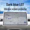 Защитная пленка для экрана консоли Deep Blue L07: Силиконовая рамка-антиколлизия для навигации