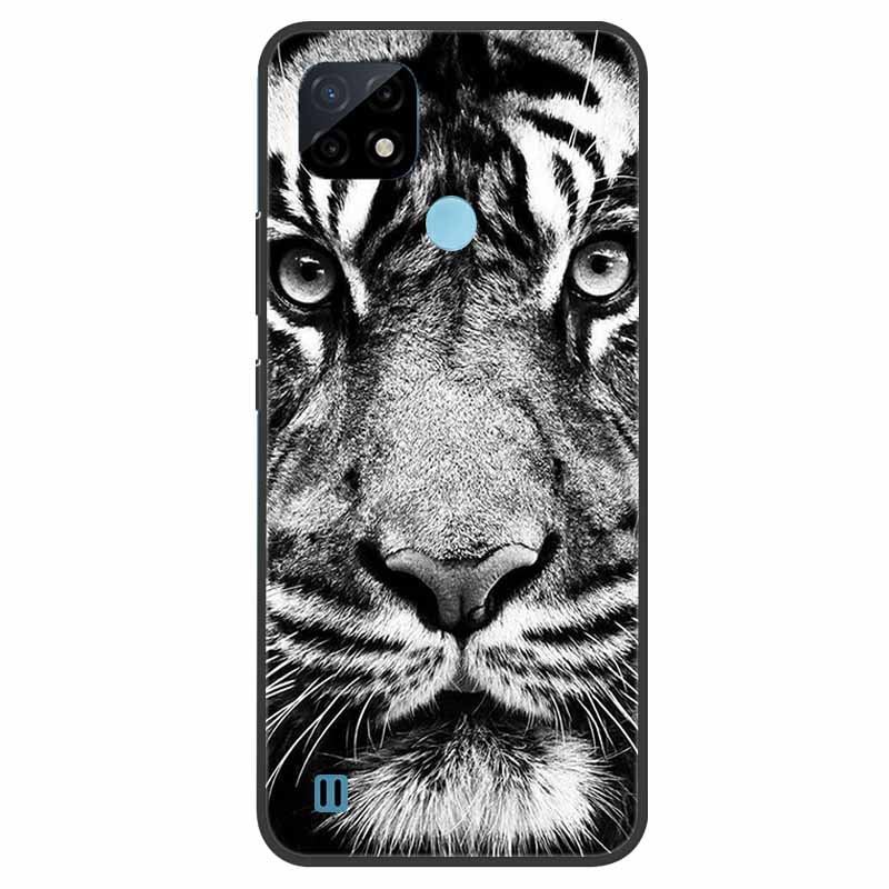 Для Realme C21 чехол противоударный мягкий силиконовый чехол из ТПУ для Realme C31 C21Y C25S C25 чехлы для телефонов Realme C21 C31 милый мультфильм