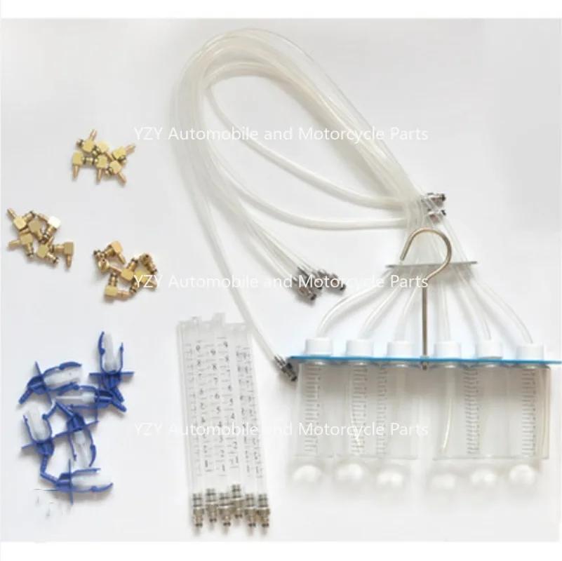 Новый комплект для проверки расходомера дизельного инжектора, комплект для проверки топлива Common Rail