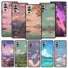 INS Korean Sunset Scenery For Xiaomi Redmi Note 12 5G Phone Case 10C 10 11 9 8 Pro Plus 9S 7 8T 9T 9A 8A 9C K50 K40 Gaming Cover