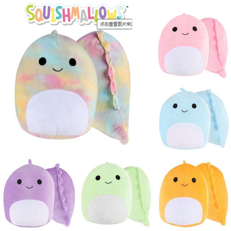Плюшевая игрушка Squishmallow Динозавр Мягкая набивная кукла Животное Детский рождественский подарок на день рождения Собери их всех!