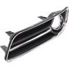 For 2011-2014 Chrysler 300 Black+Chrome Fog Light Trim Front Left 68127947Ab 1Pc