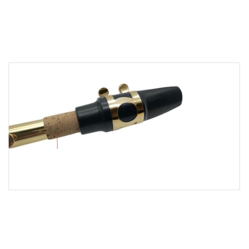 Professional E-flat Alto Saxophone Accessory Set, Protective Cover, Ligature Fasteners, Mouthpiece, and Reed