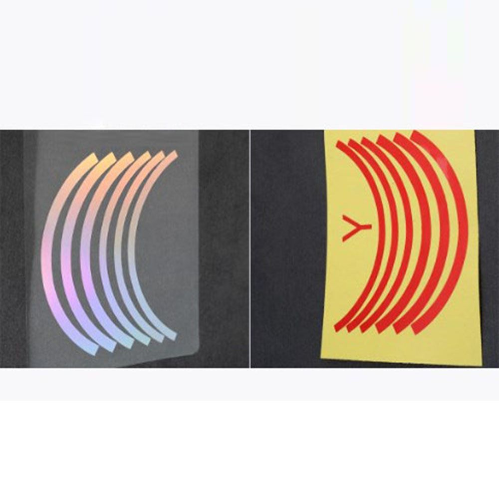 New Outdoor Mijia Wheel Hubs Protective Reflective Sticker Xiaomi M365 Pro Scooter Parts