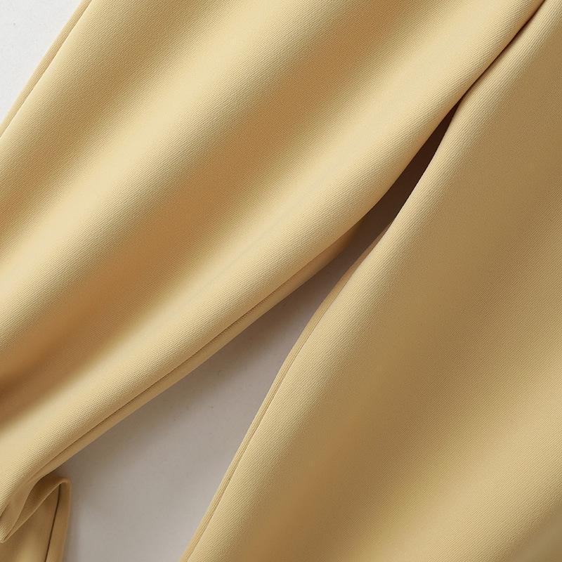 New Arrival Women's Straight Leg Suit Pants To Show Your Height, High-end Luxury Counter Boutique