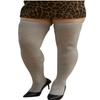 Woman Thigh High Socks Extra Large Size Knee High Stocking Over Knee Socks Plus Big Size Socks