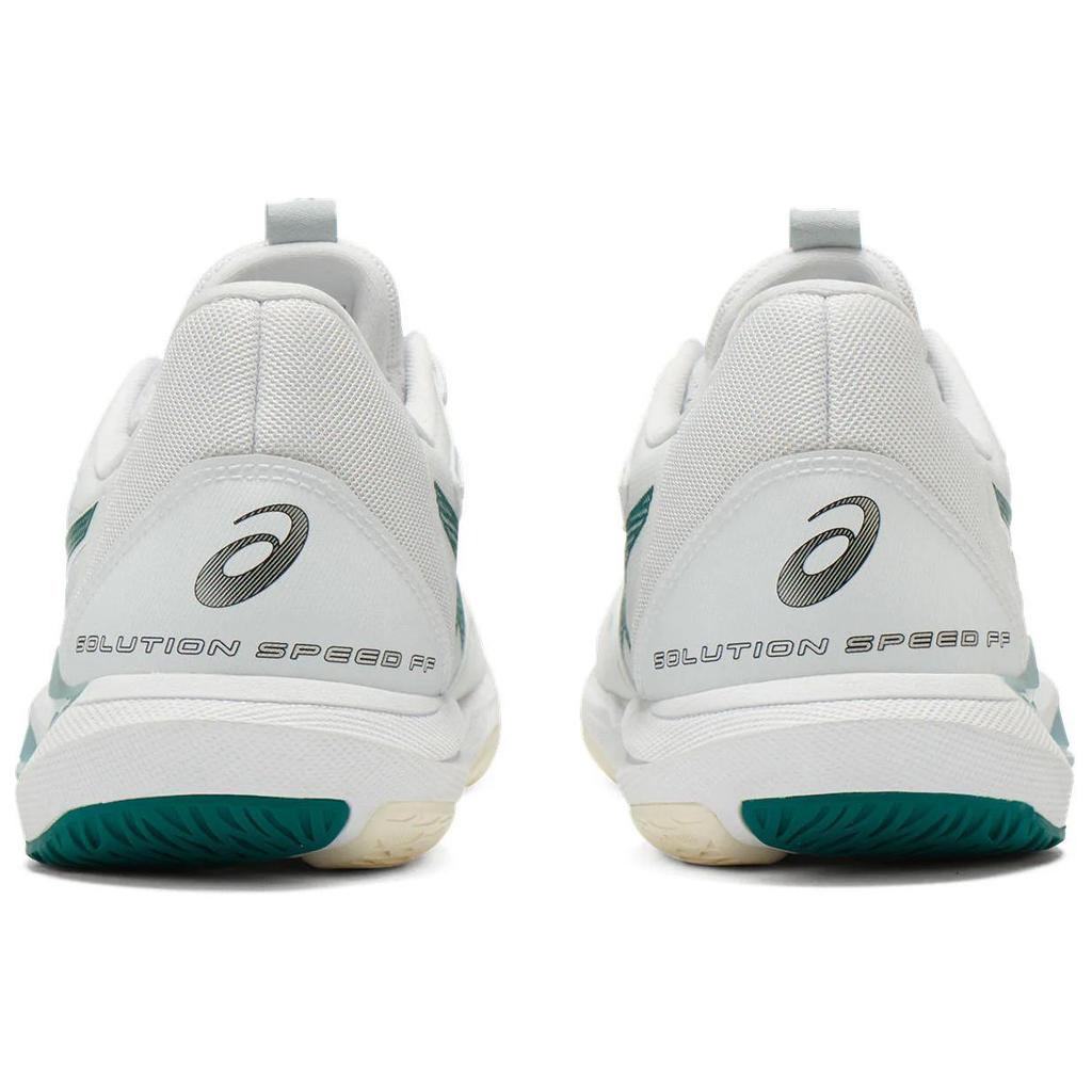 Asics Solution Speed FF 3 Удобные Универсальные Нескользящие Низкие Теннисные Кроссовки Женские кроссовки Белый Зеленый 1042A289-100