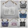 Full Beads Female Corset Top Women Camis Nightclub Pearls Short Chest Binder Sexy Camisole Mujer Lingerie Tube Bra Debardeur
