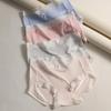 5Pcs Women's Seamless Nylon Panties Low Rise Sexy Underwear Solid Ice Silk Lingerie